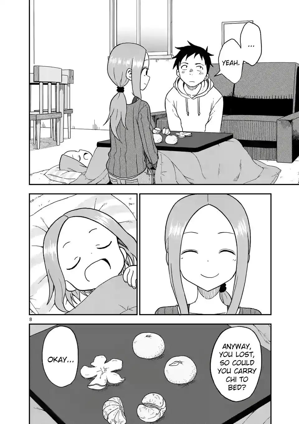 Karakai Jouzu no (Moto) Takagi-san Chapter 68 8